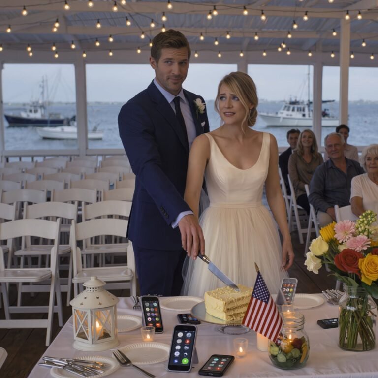 My parents left 37 empty chairs at my wedding beca