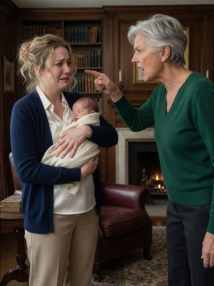 I gave birth to my daughter entirely by myself — and just a few hours later, my mother texted me, “Your sister’s children need new phones. Send $2,000.” I didn’t reply. But one week later, she appeared at my front door shouting, “What is wrong with you?” … and that was the exact second something inside me finally broke.