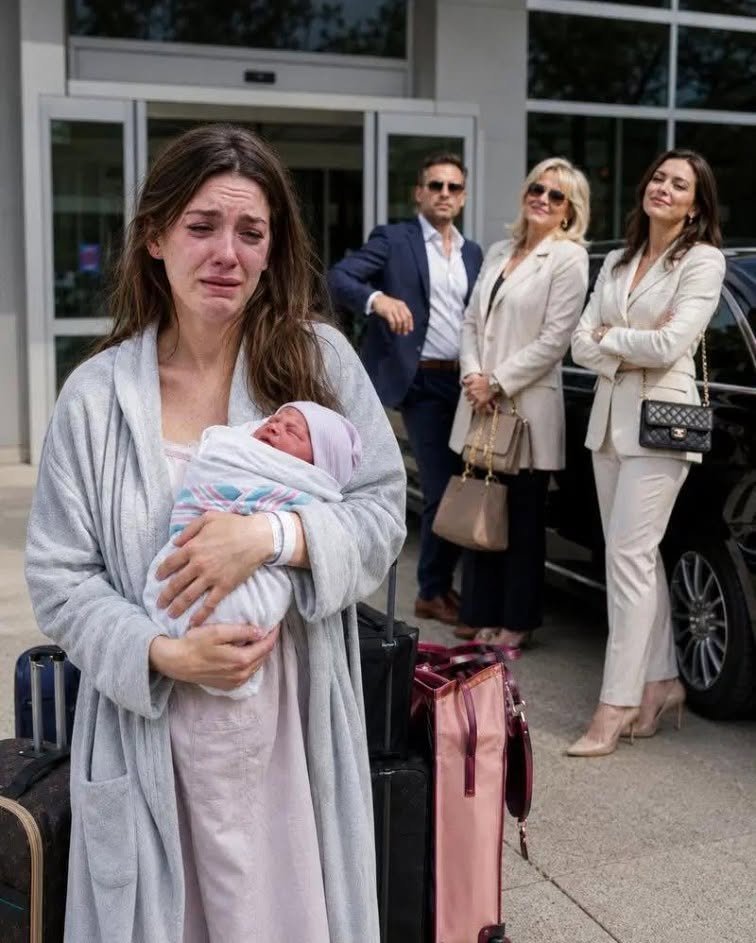 I had just been discharged from the hospital after giving birth when my husband told me to find my own way home.