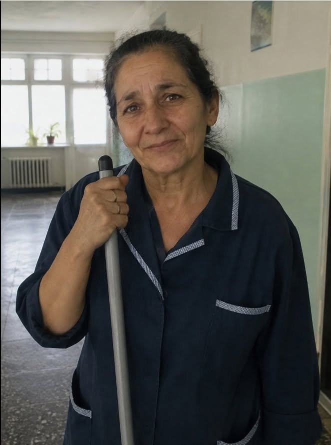 I laughed along with everyone when they mocked my mother for being the school caretaker… until the day something happened that I would regret for the rest of my life.
