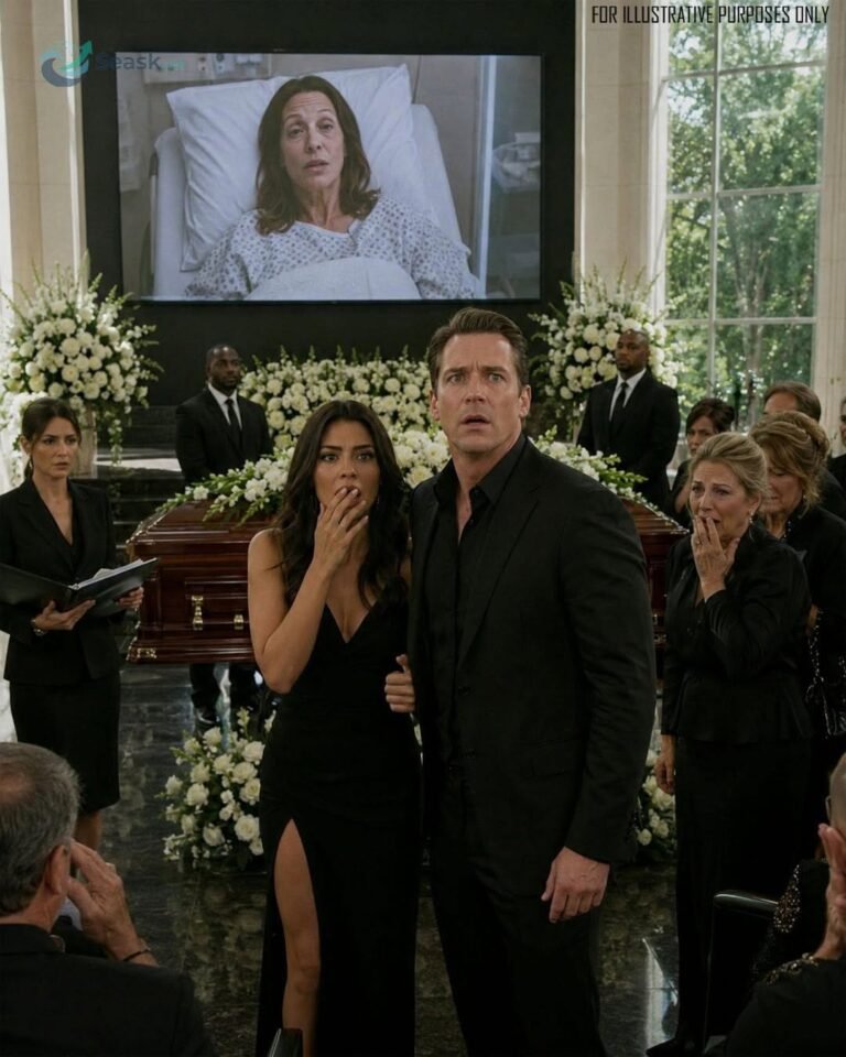 He arrived at his wife’s funeral with his mistress—unaware she had left behind a $47 million surprise that would expose everything in front of everyone