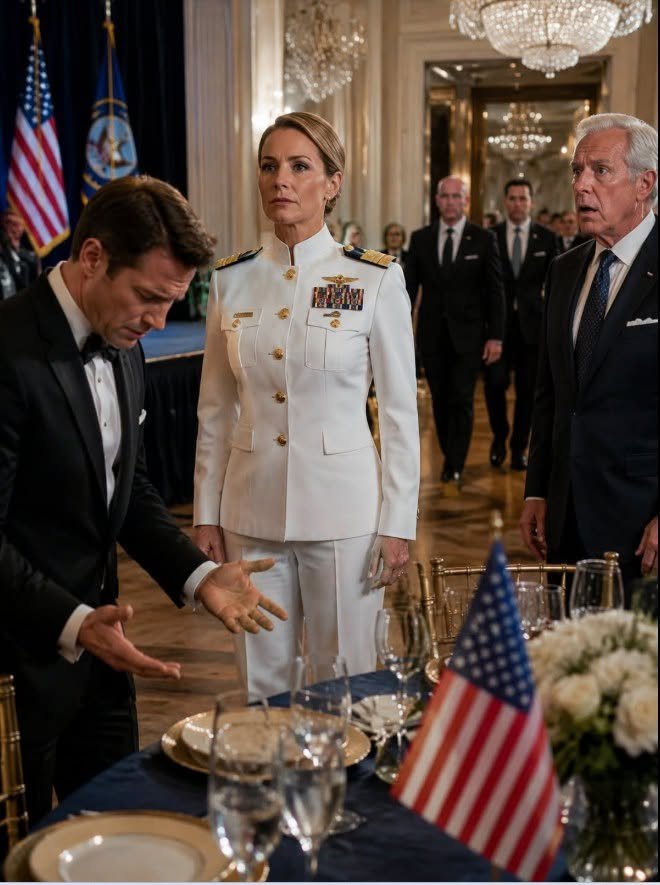 Tomato bisque was still running down my face when my father looked past the man who had poured it and whispered, “Sit down, Abigail, you’re embarrassing us.”