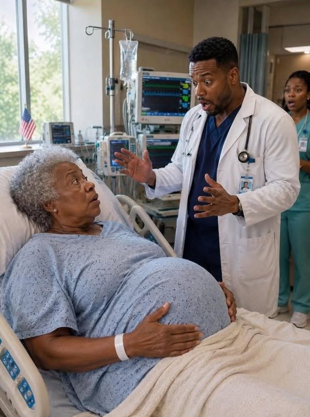 A 65-year-old woman was stunned to discover she was pregnant