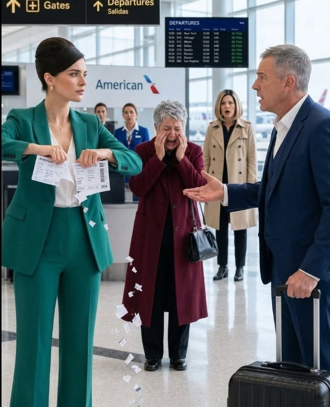 At the airport, my father left my seventy-six-year-old grandmother behind after she had paid $520,000 for the entire family vacation.