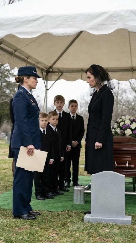 The grief in Grant’s eyes vanished, replaced by a chilling, hollow realization. He looked at Vanessa, whose meticulously maintained composure was fracturing into raw terror.