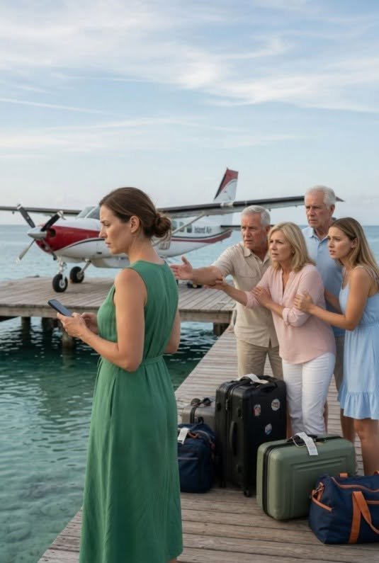 I Booked A Private Island To Save My Marriage—But He Showed Up With His Mother And His Ex… Then Told Me I’d Be Cooking While They Relaxed. So I Canceled Everything Right In Front Of Them