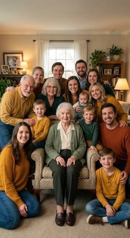 My three children—David, Sarah, and Mark—barged through my front door carrying expensive floral arrangements and wearing smiles that didn’t quite reach their eyes.