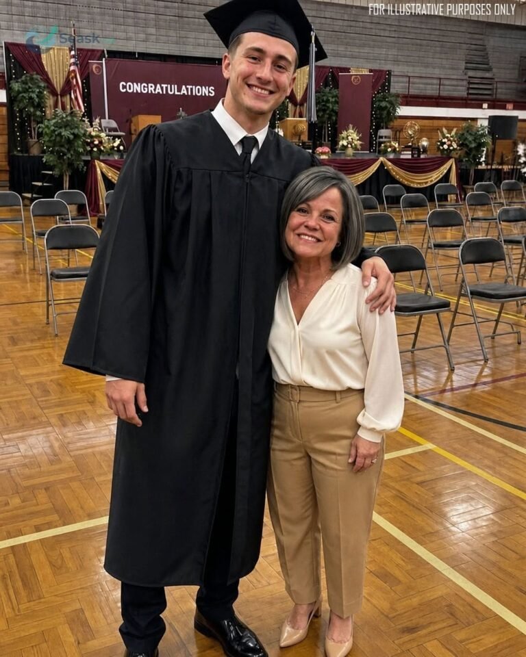 My mother raised me alone—until my biological father appeared at my graduation and revealed a truth that changed everything I thought I knew