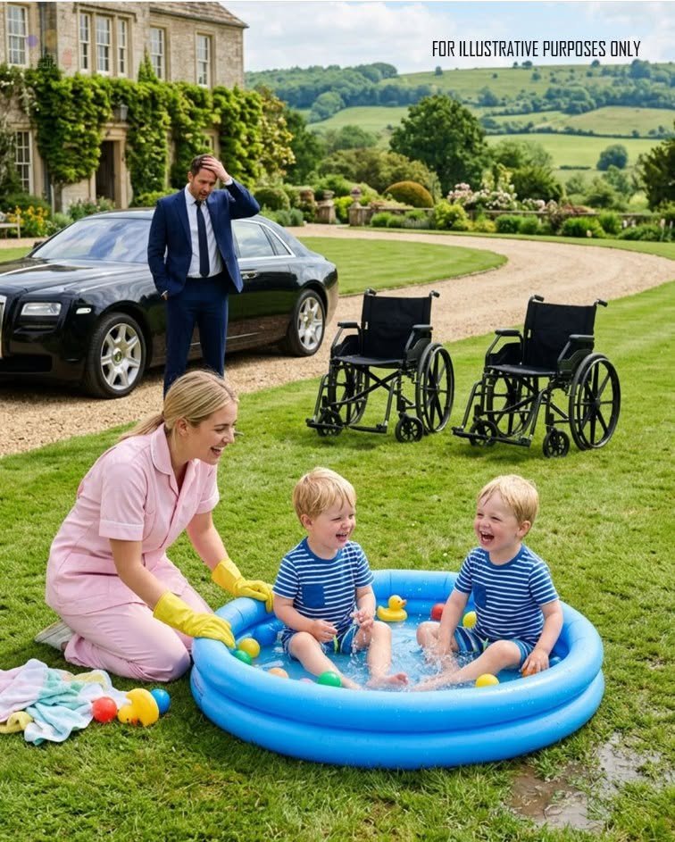 BILLIONAIRE RUSHES HOME TO FIRE THE MAID… THEN STOPS DEAD WHEN HE SEES HIS “PARALYZED” TWINS ON THEIR FEET