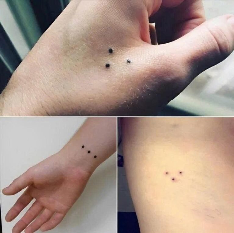 If you see someone with a three-point tattoo, run as far as you can