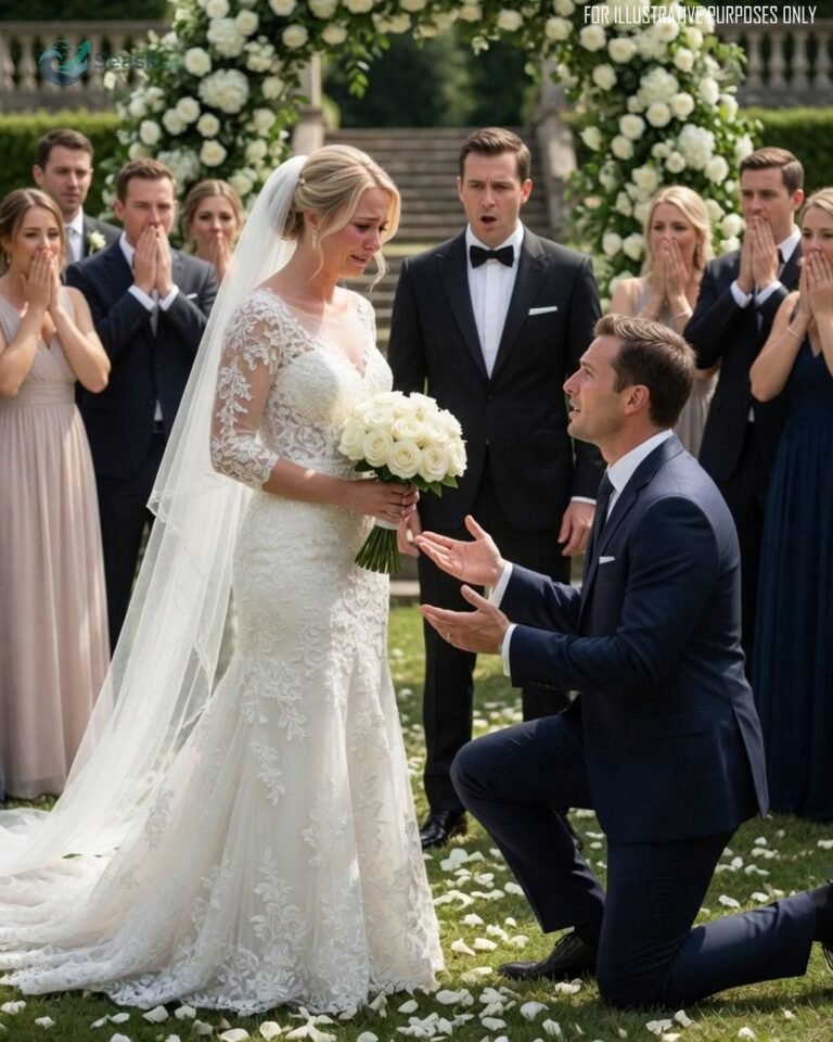 My fiancé left me at the altar for being poor—until his brother exposed the truth in front of everyone and turned the entire wedding upside down.