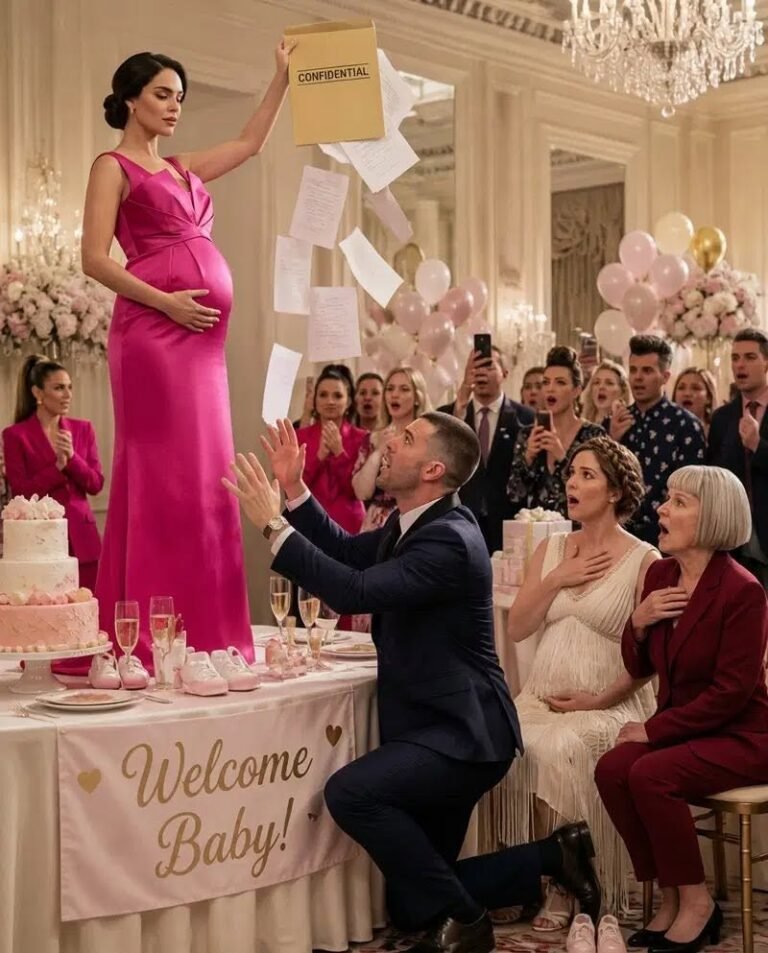 “There was no money for our daughter’s crib,” my husband kept saying — while secretly paying for flowers, a private garden venue, and an elegant baby shower for another pregnant woman using my credit card.