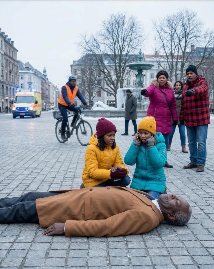 Everyone walked right past when a billionaire collapsed and d.ie.d in the middle of the park… except for two hungry twin sisters who knelt down to save him. But when the video went viral, everyone started calling them thieves.