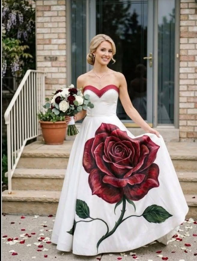 Her mother-in-law sold her priceless wedding dress.