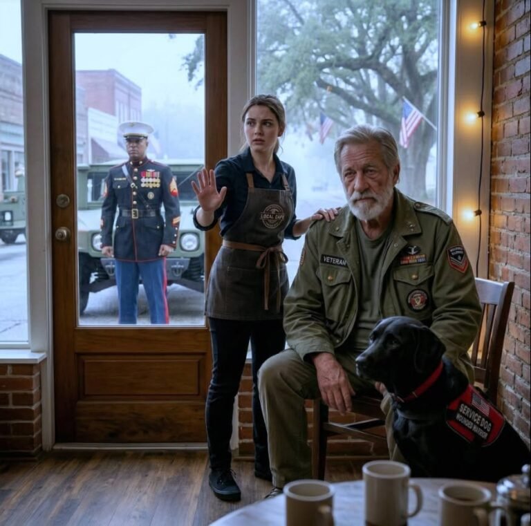 Fired for Showing Kindness to a Veteran’s Dog — The Café Didn’t Expect What Happened Next