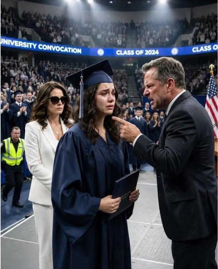 I was standing on my graduation podium with the medal for best student in my hands, for which I had worked so hard for four years, when my father suddenly stormed up to me and shouted: ‘You don’t deserve this!’