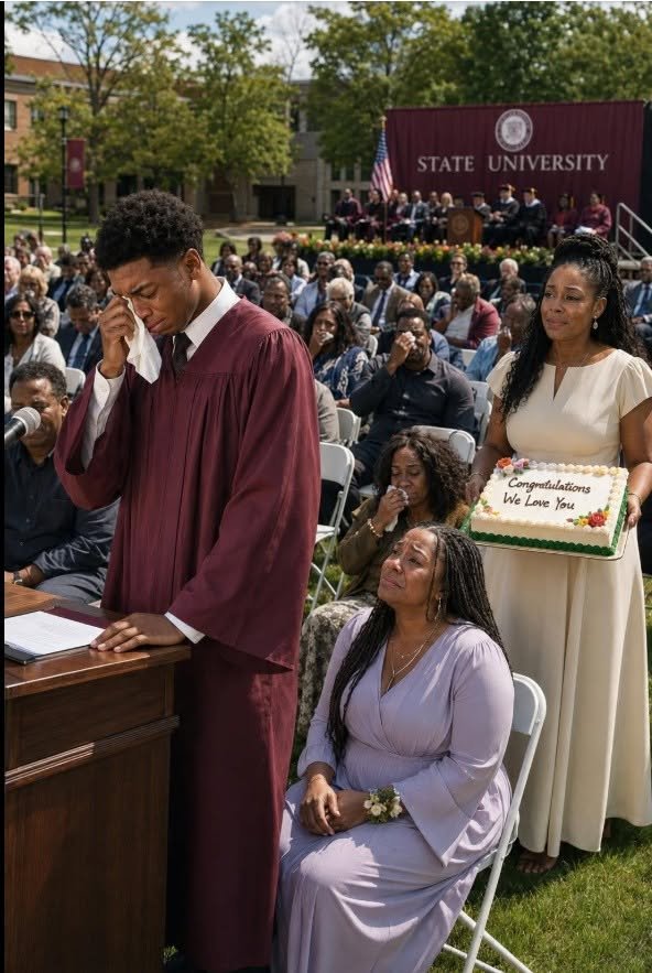 My Sister Called Herself His ‘Real Mom’ At My Son’s Graduation — But When He Opened That Old Yellow Blanket On Stage, The Entire Gym Learned Who Truly Raised Him