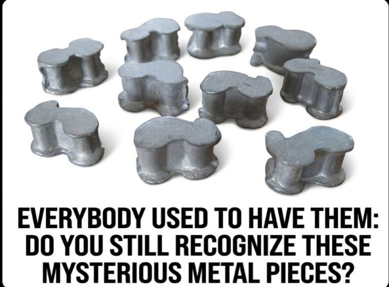 Everyone used to have them: do you still recognize these mysterious metal pieces?