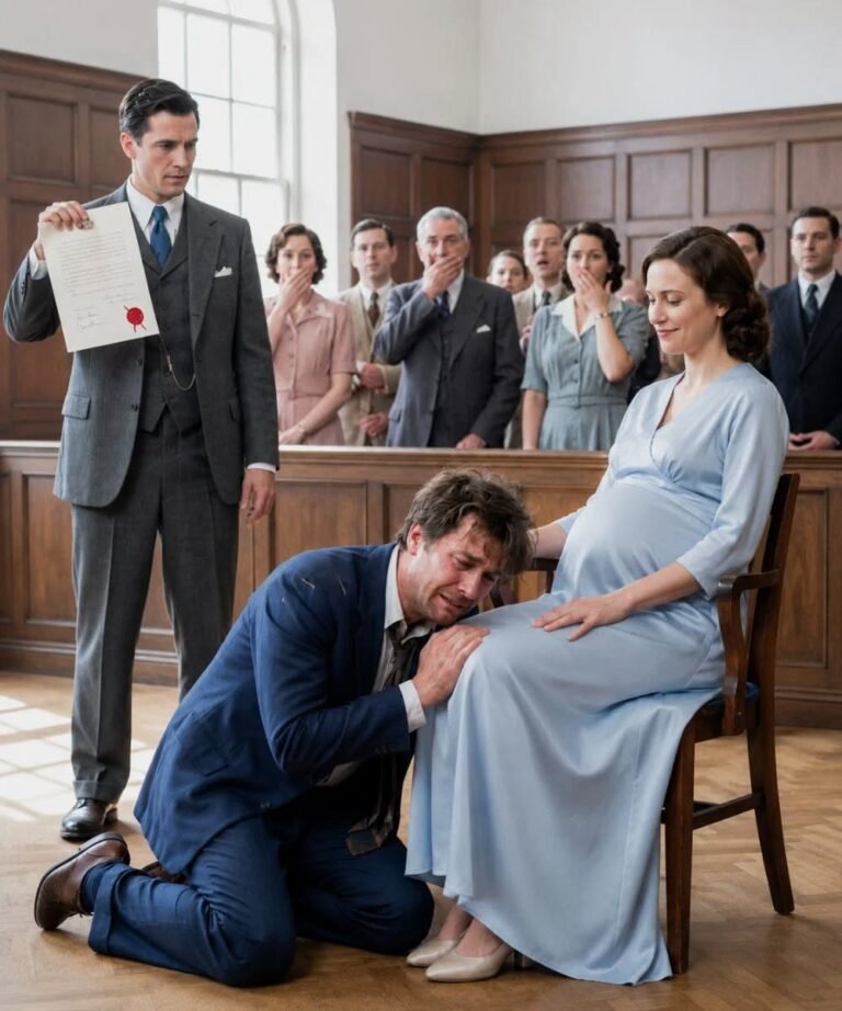 M0cking my eight-month pregnant body at our divorce hearing, my billionaire husband sneered, “You’ll leave with nothing.” His mistress laughed beside him. But when I told my lawyer to activate the hidden “Infidelity Forfeit” clause, the courtroom went silent—and the judge’s ruling wiped the smile off his face.