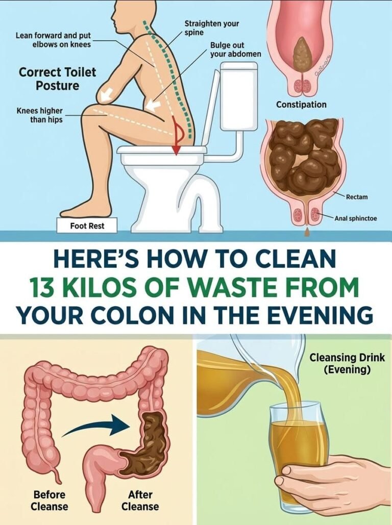Learn How to Clean 15 Kilograms of Waste from Your Colon in One Night!