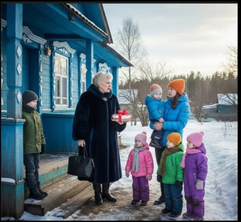 « Who needs you with five trailers? » – the mother kicked the widow out into the wilderness, not knowing that an inheritance and an overnight guest awaited her in the old house.
