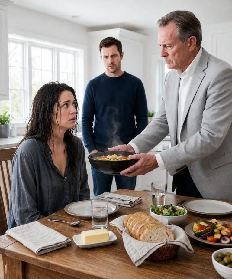 My father-in-law served me soup every Saturday, and I would wake up three hours later with my blouse buttoned wrong. My husband always said, “Your bl00d pressure dropped,” until I recorded seven forbidden seconds.