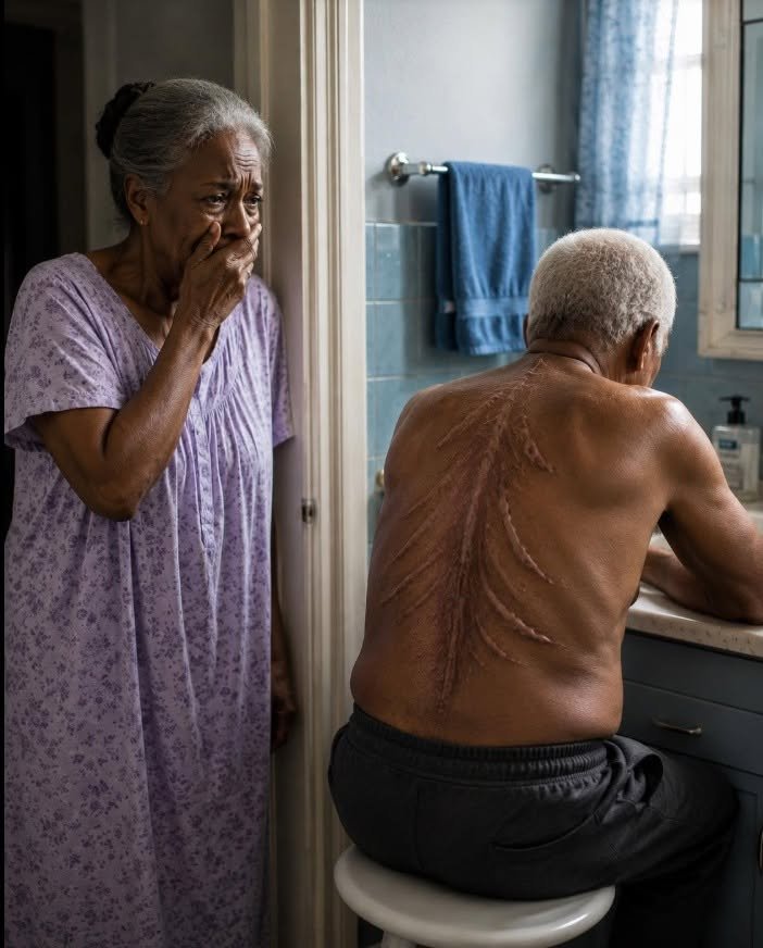 My husband locked himself away every dawn for thirty-five years, and when I finally looked through the keyhole, I understood why he always said: “I do it to protect you.”