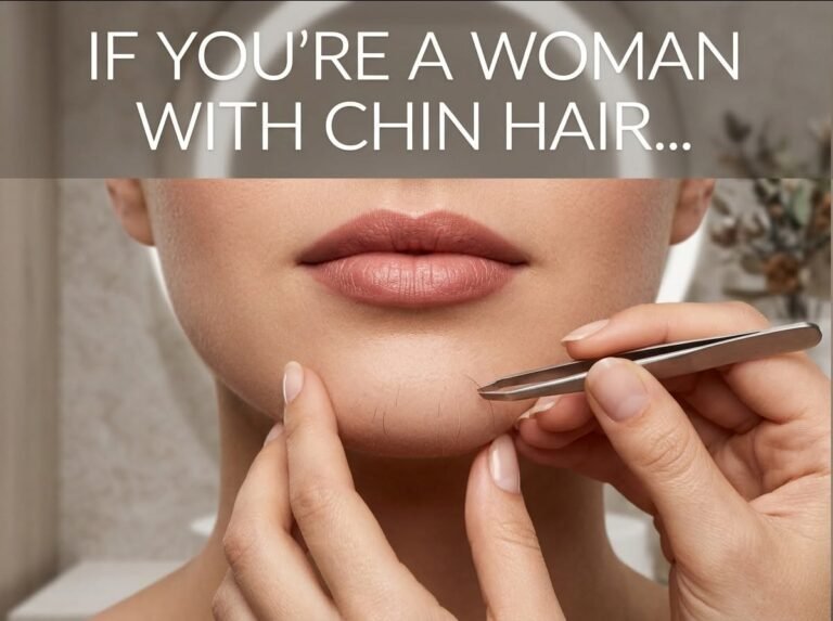 If You’re a Woman with Chin Whiskers, Pay Attention. Here’s What It Means!