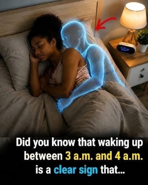 Did you know that waking up at 3 or 4 in the morning is a clear sign of…𝗦𝗲𝗲 𝗺𝗼𝗿𝗲