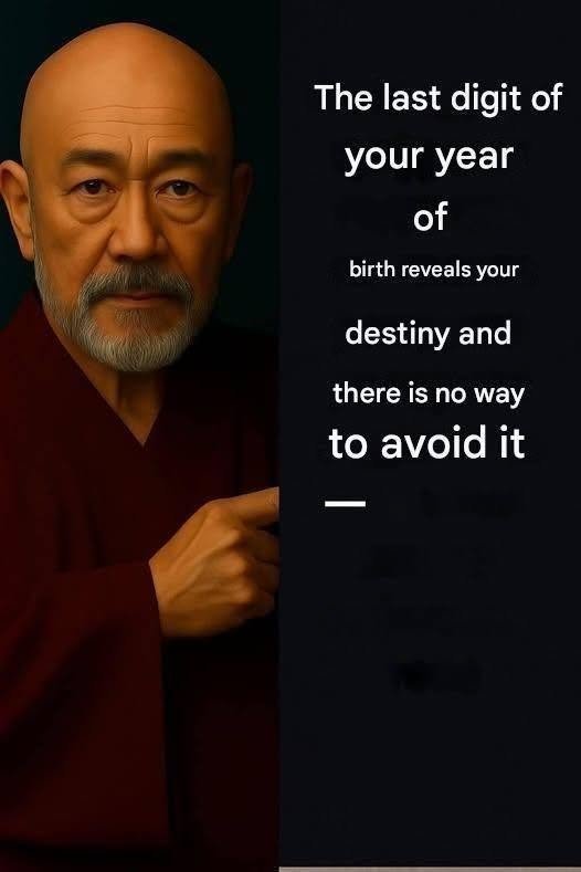 The last digit of the year you were born reveals your spiritual destiny (and this is not a coincidence at all).
