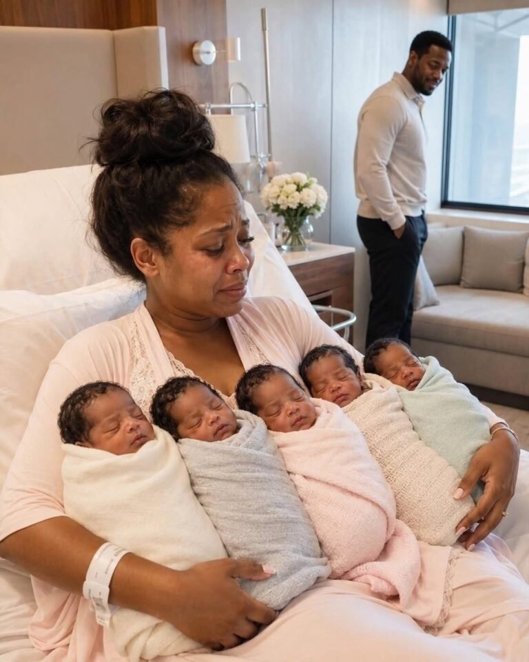 Right after the five babies were born, the father whispered, “These aren’t mine,” and walked out. The mother stayed calm and vowed to raise them alone. But thirty years later, when the real truth surfaced… Everything changed.