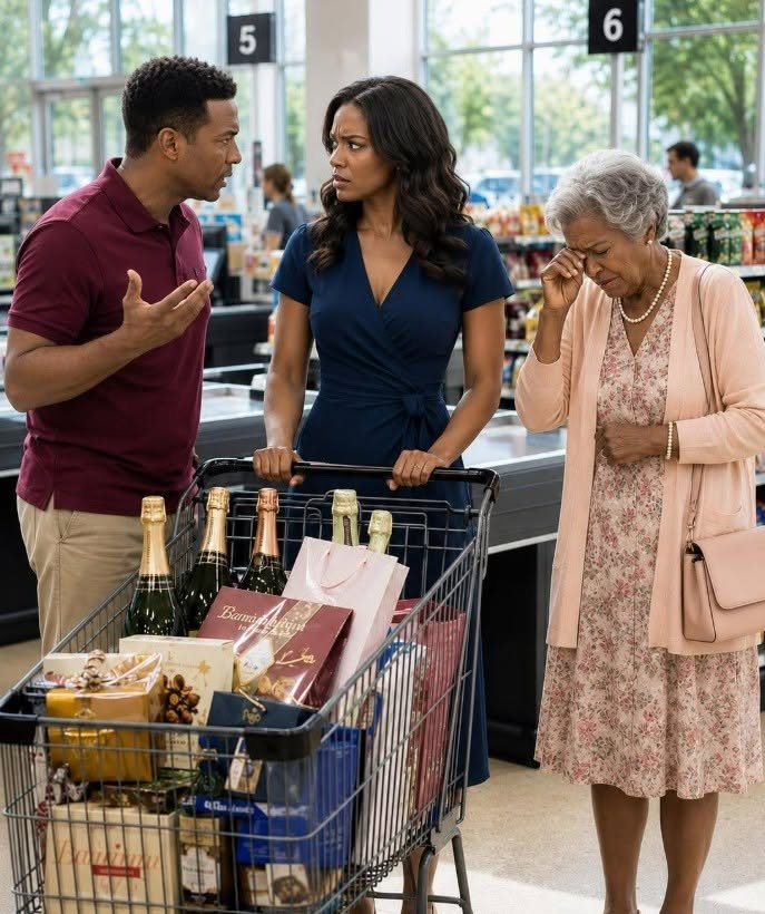 My Husband Expected Me To Pay For His Mother’s Thousand-Dollar Grocery Cart Like I Always Did. But This Time, I Put My Card Away, Because I Had Already Found The Folder They Hid In My Home Office.