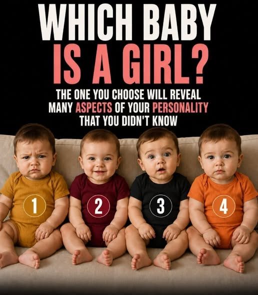 Can You Spot The Baby Girl? Your Answer Might Reveal More Than You Think