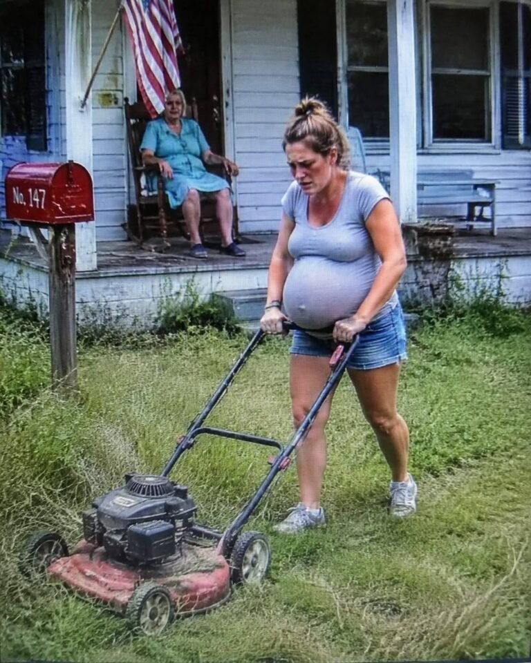 I Mowed the Lawn for the 82-Year-Old Widow Next Door – The Next Morning, a Sheriff Woke Me up with a Request That Made My Blood Run Cold 1