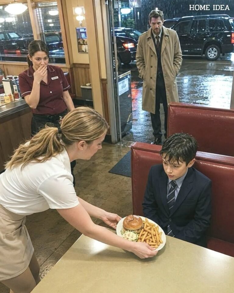 A soaked little boy walked into my struggling Chicago diner during a violent storm, shivering so badly he could barely hold the small paper bag in his hands.1