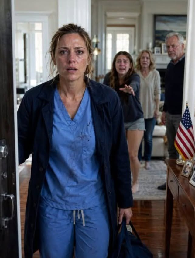 I opened my front door and heard my daughter screaming before I even dropped my hospital bag. My parents had cornered her