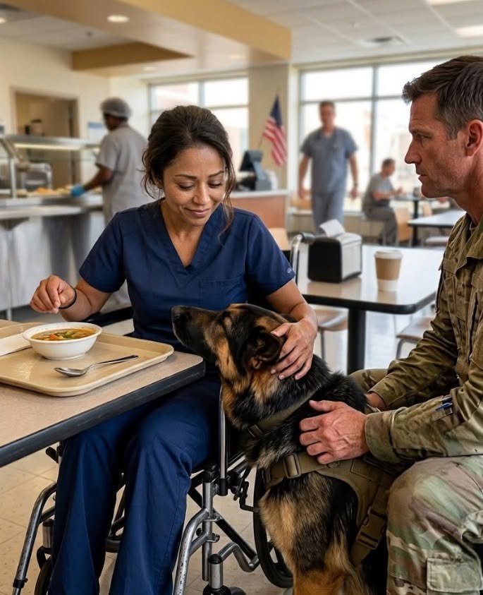 The Service Dog Who Saw The Nurse Everyone Else Refused To See-Ryan
