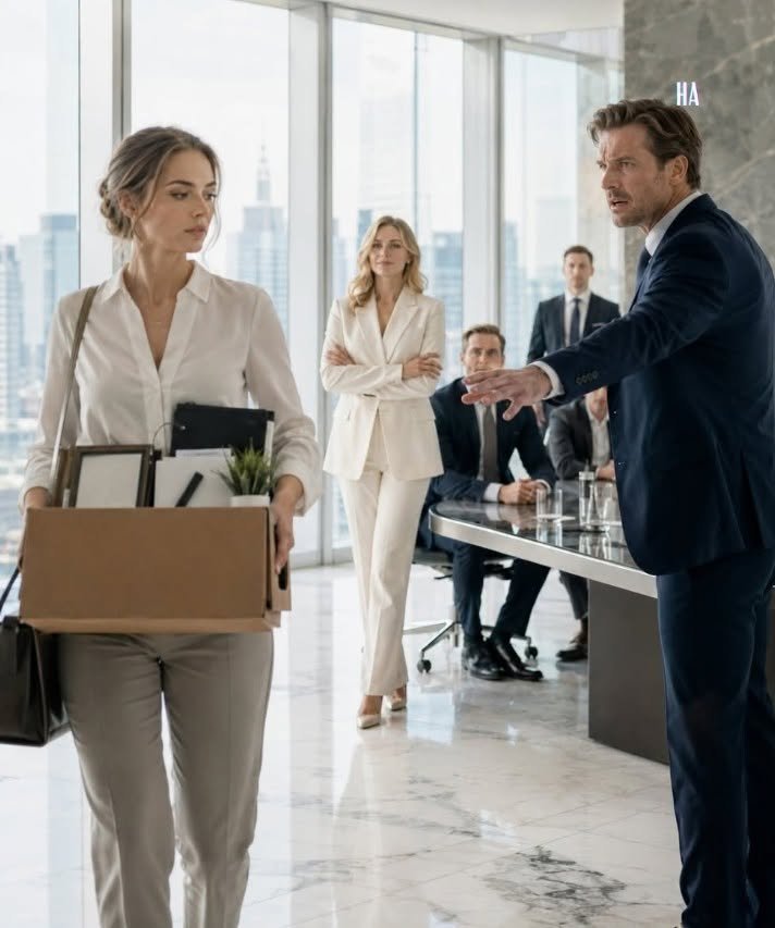 He Promoted the Woman Who Stole Her Work, but When His Best Employee Quit, the Billionaire Ran After Her Too Late