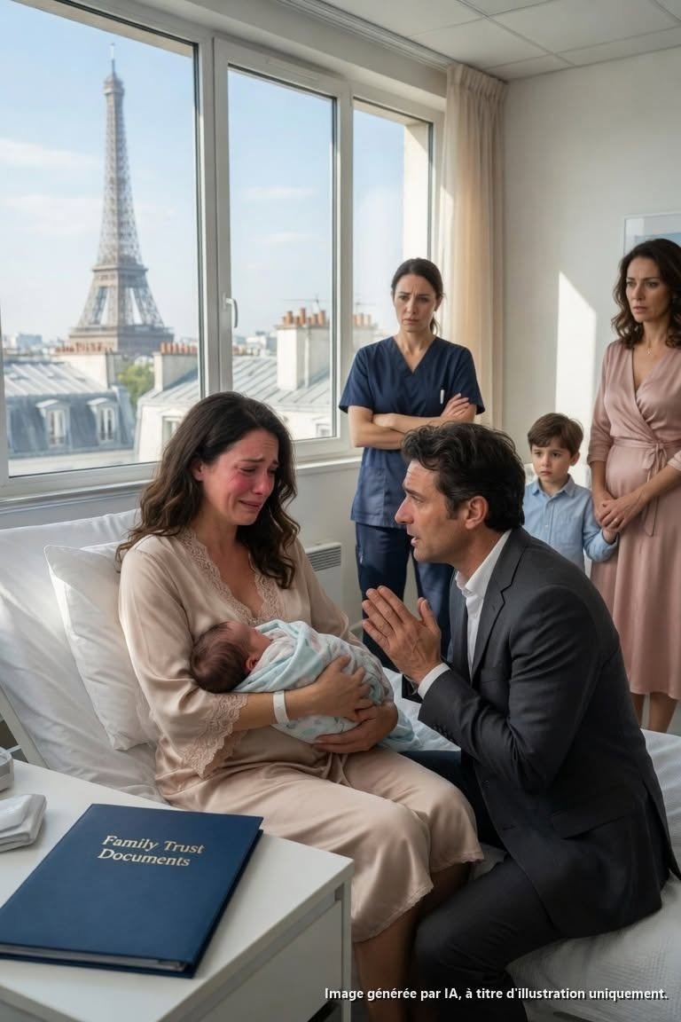 Deux heures après la naissance de notre fille, mon mari m’a calmement annoncé qu’il avait déjà une autre famille et a refusé de reconnaître notre bébé. Il n’avait jamais imaginé que ma famille avait déjà découvert tous ses secrets, qui lui coûteraient sa carrière, sa réputation et tout ce qu’il croyait posséder…