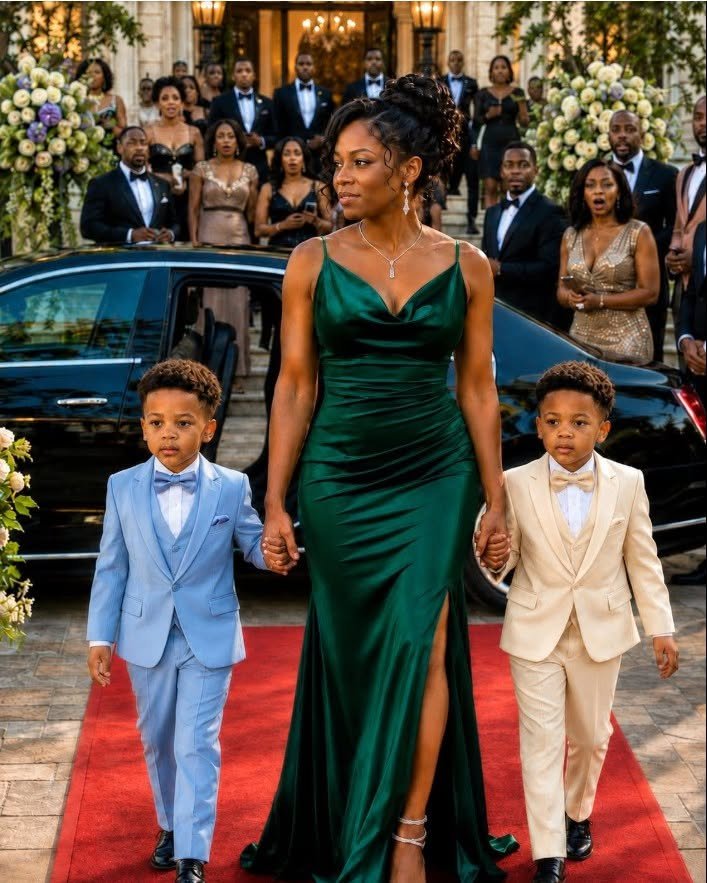 A Wealthy Man Invited His “Poor” Ex-Wife to His Grand Wedding to Humil:iate Her — But Everything Stopped When She Stepped Out of a Luxury Car with Twin Children and Said Words That Halted the Ceremony