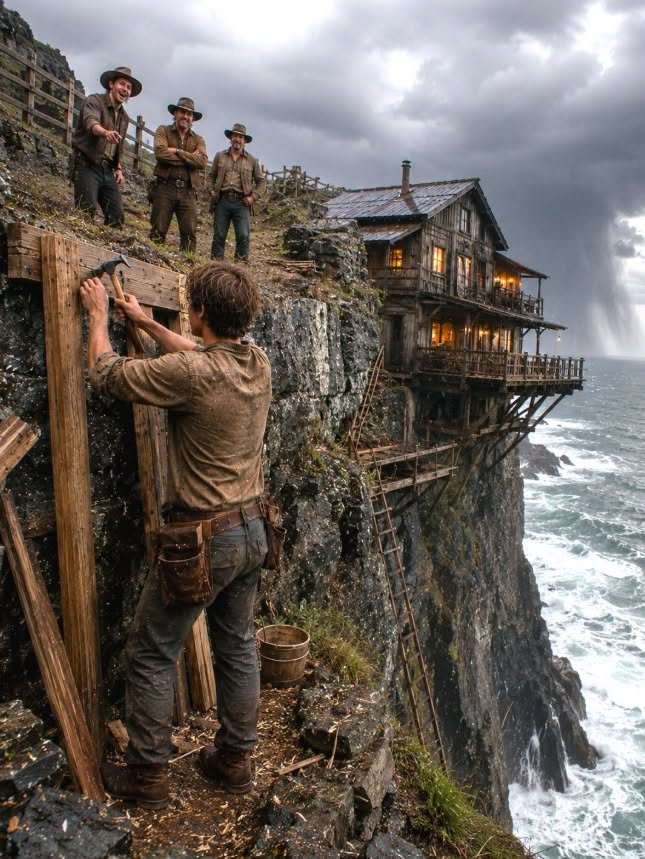 My Family Threw Me Out at 19 With $63 and an Old Deed—Then My Cliff House They Mocked Survived the Storm