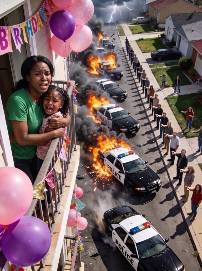 “Grab the girl and run now!” my husband screamed over the static on the phone. Ten minutes later, police sirens wailed as they surrounded our entire house. As I held our daughter in the basement, I looked at the TV screen. My husband’s face was on the news, but the headline made my blood run cold…