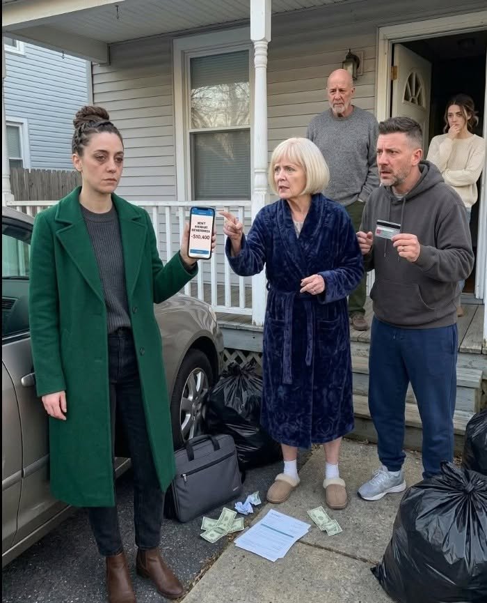 Mom screamed, “If you don’t like living with family, you can leave.” I paid $10,400 in monthly bills while they lived rent-free in my house for 11 months. I cooked, cleaned, even gave up my office, but when I asked for space, she said, “We’re your family, act like it.” That night, I slept in the car. At dawn, I made a single transfer, and their faces went pale.