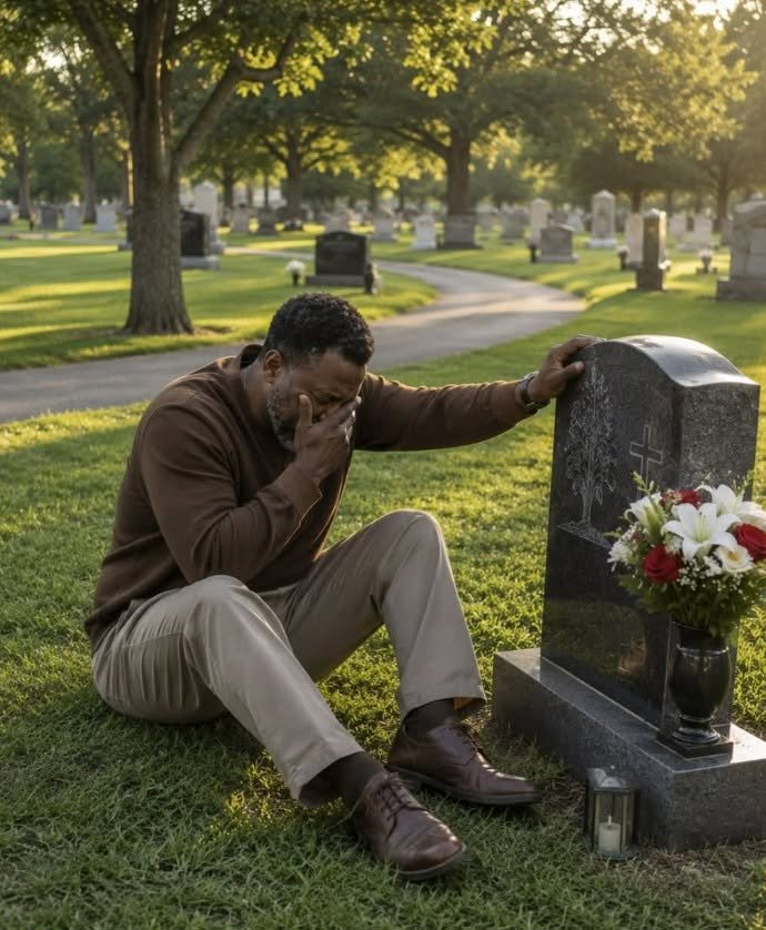 A biker came to my wife’s grave every single week, and for months, I had no idea who he was.