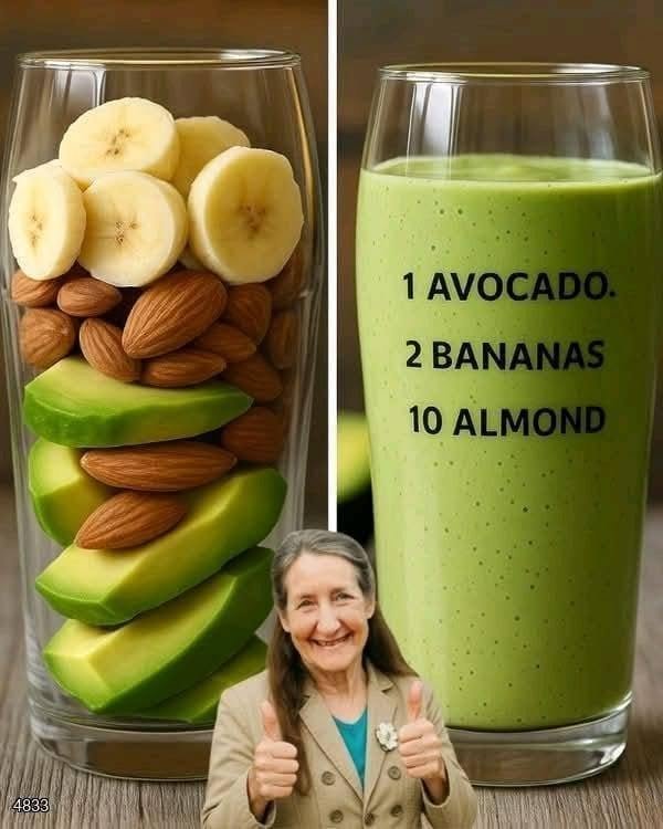 Avocado Banana Almond Smoothie: A Creamy, Nutrient-Packed Delight