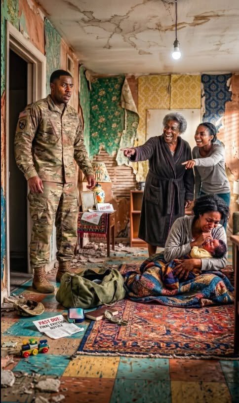 I Returned From Deployment to Find My Wife and Feverish Baby Thrown Out by My Own Mother—But She Had No Idea My Attorney Was Pulling Into the Driveway
