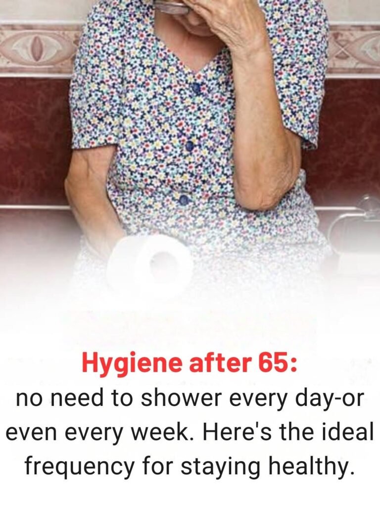 Why Daily Showers After 65 May Do More Harm Than Good