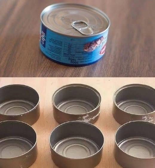 DON’T THROW AWAY TUNA CANS AT HOME, THEY’RE WORTH GOLD: HOW TO REUSE THEM