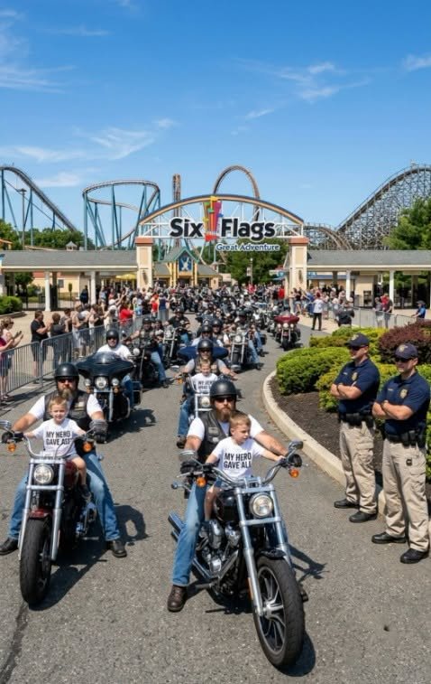 The Day 300 Bikers Brought Magic to Gold Star Kids