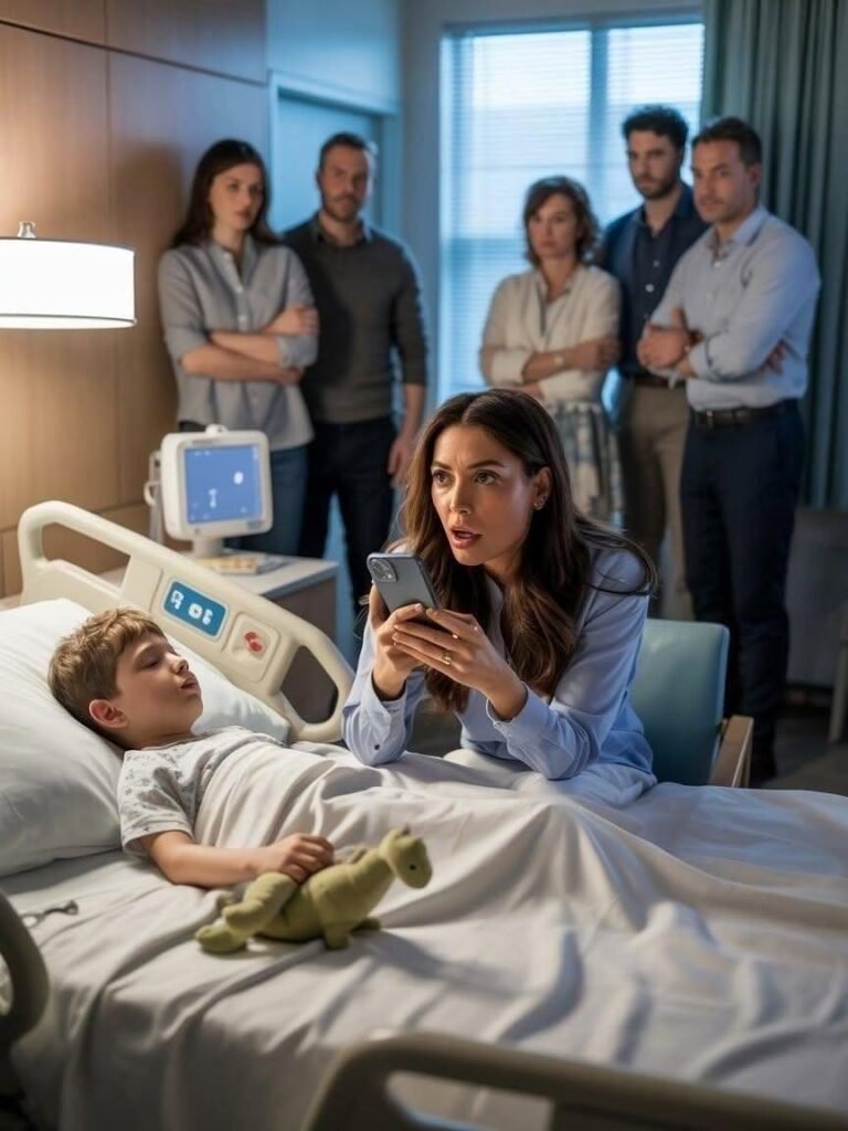 No one came for my son’s surgery. Three days later, while I was still asleep in a hospital chair beside his bed, my mother texted me: